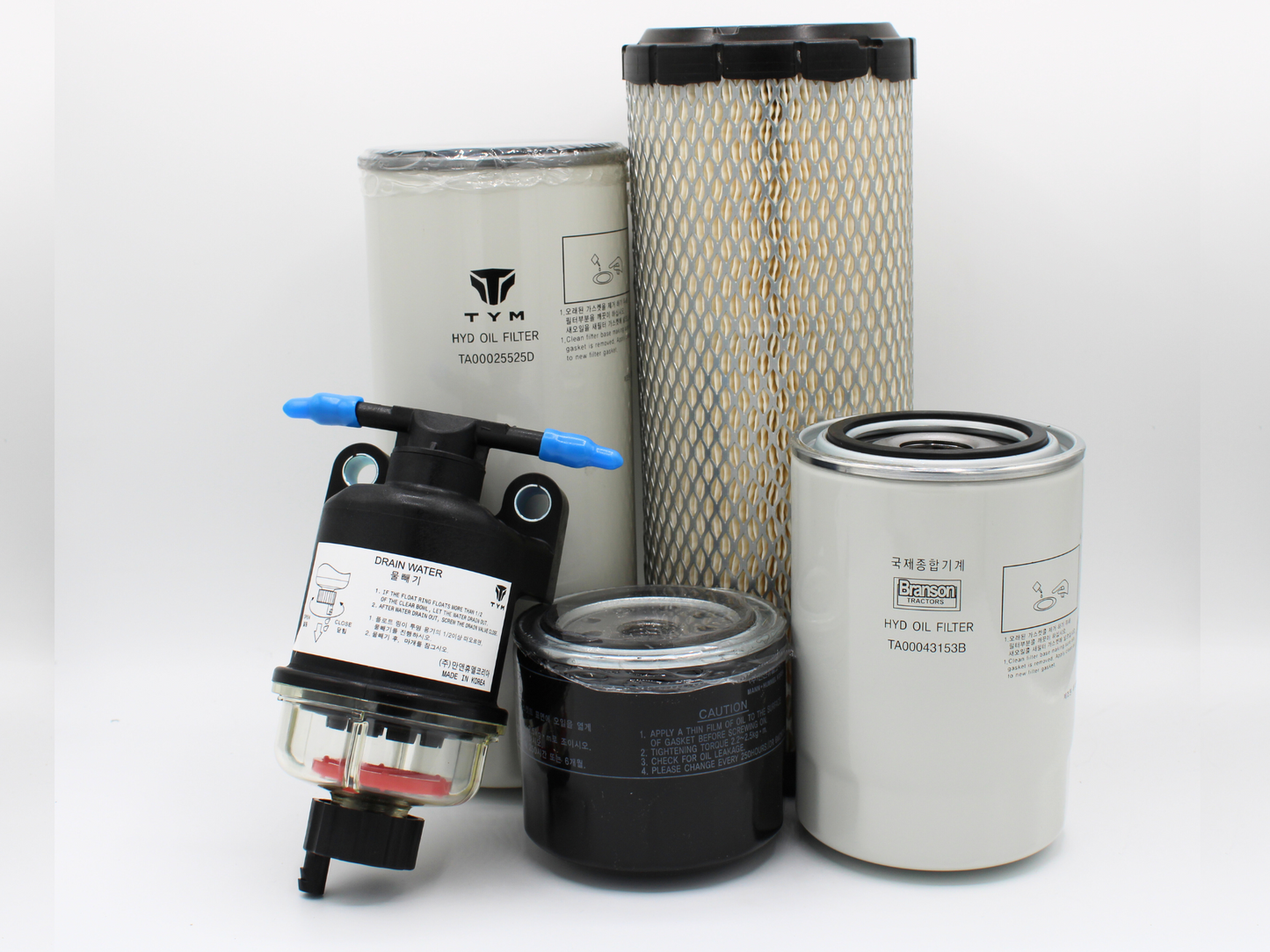 (2015-2025) 15 Series Hydro 250hr Service Kit (Fits TYM/Branson 2515/3015/3515/4015/4215/4815)