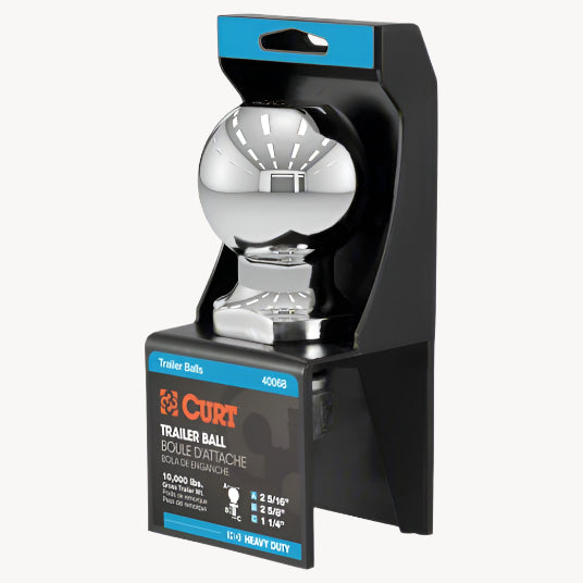 Curt 40068 2 5/16" Hitch Ball (10000GVW)