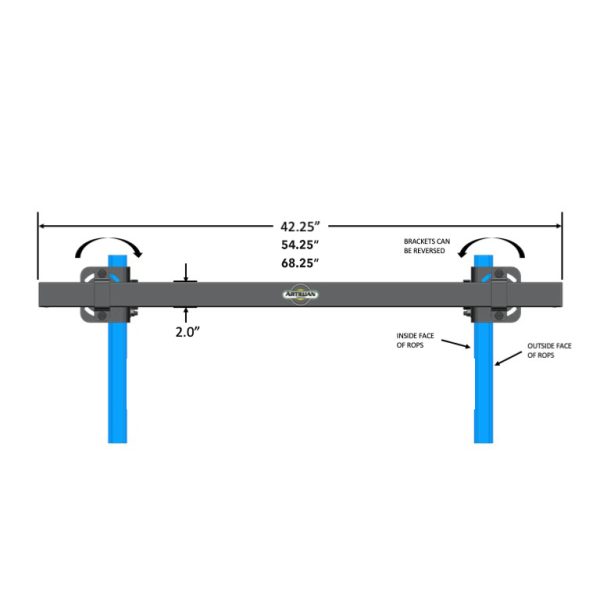 Artillian Tractors ROPS Mount Tool Bar