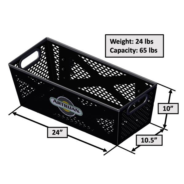 Artillian Tractors ROPS Mount Tool Basket